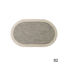 Washable Handwoven Polypropylene Rug(Wa-fu 03)