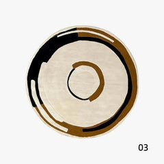 Premium Hand-Tufted Carpet(Circle)