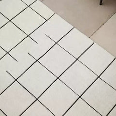 Premium Hand-Tufted Carpet(Gridline)