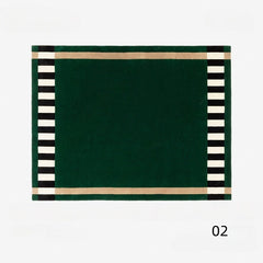 Premium Hand-Tufted Carpet(Frame Stripe)