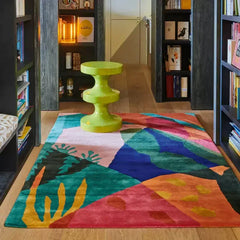 Premium Hand-Tufted Carpet(Chromatic Field)