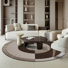 Premium Hand-Tufted Carpet(Equinox Circle)