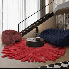 Premium Hand-Tufted Carpet(Ember Bloom)