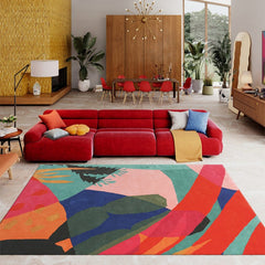 Premium Hand-Tufted Carpet(Chromatic Field)