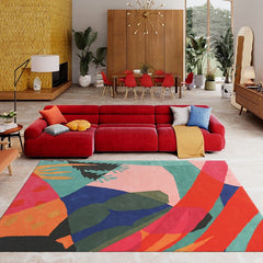 Premium Hand-Tufted Carpet(Chromatic Field)