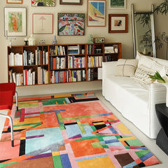 Premium Hand-Tufted Carpet(Chromatic Field)
