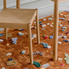 Premium Hand-Tufted Carpet(Confetti Field)