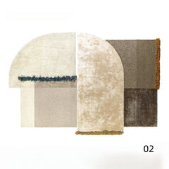 Premium Hand-Tufted Carpet(Paralle Tone)