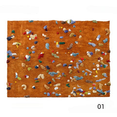 Premium Hand-Tufted Carpet(Confetti Field)