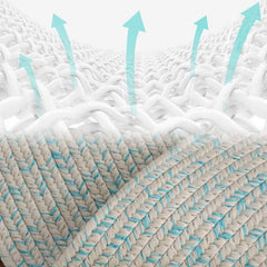 Reversible Handwoven Polypropylene Rug (Wa-fu 06)