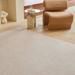 100% Natural Wool Machine-Woven Rug – Premium Quality Built to Last(Nude)