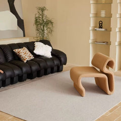 100% Natural Wool Machine-Woven Rug – Premium Quality Built to Last(Nude)