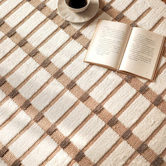 Premium Hand-Tufted Carpet(Biscuit)