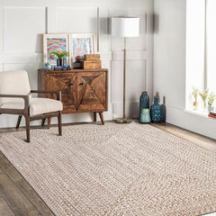 Japandi Handwoven Polypropylene Rug (Wa-fu 07 )