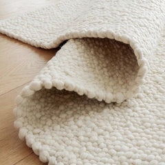Premium Handwoven Natural Fiber Carpet(Pebble)
