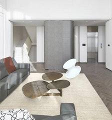 New Zealand Wool Blend Rug — Thick, Durable, and Effortlessly Elegant(Skin)