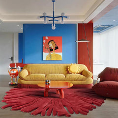 Premium Hand-Tufted Carpet(Ember Bloom)