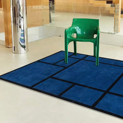 Premium Hand-Tufted Carpet(Blueprint)