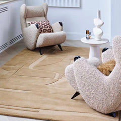 Premium Hand-Tufted Carpet(Muted Form)