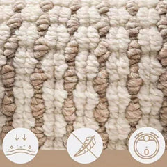 Classic Nordic-Style 3D Wilton Woven Carpet(BGL)