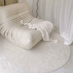 Classic Nordic-Style 3D Wilton Woven Carpet(HALFHALF)