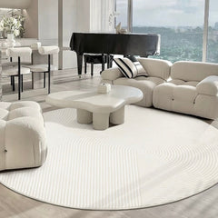 Classic Nordic-Style 3D Wilton Woven Carpet(HALFHALF)