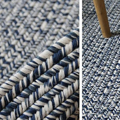 Round Handwoven Polypropylene Rug(Wa-fu 02)