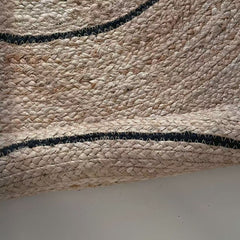 Natural Jute Rug – Summer-Friendly(Planet)