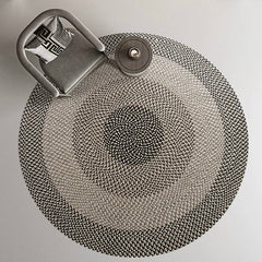 Handwoven carpet made with 90% natural yak wool and only natural materials(ORBIT)