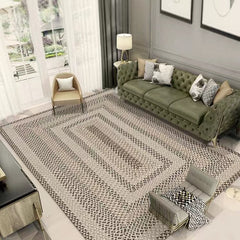 Handwoven carpet made with 90% natural yak wool and only natural materials(ORBIT)