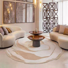 Premium Hand-Tufted Carpet(Rose)