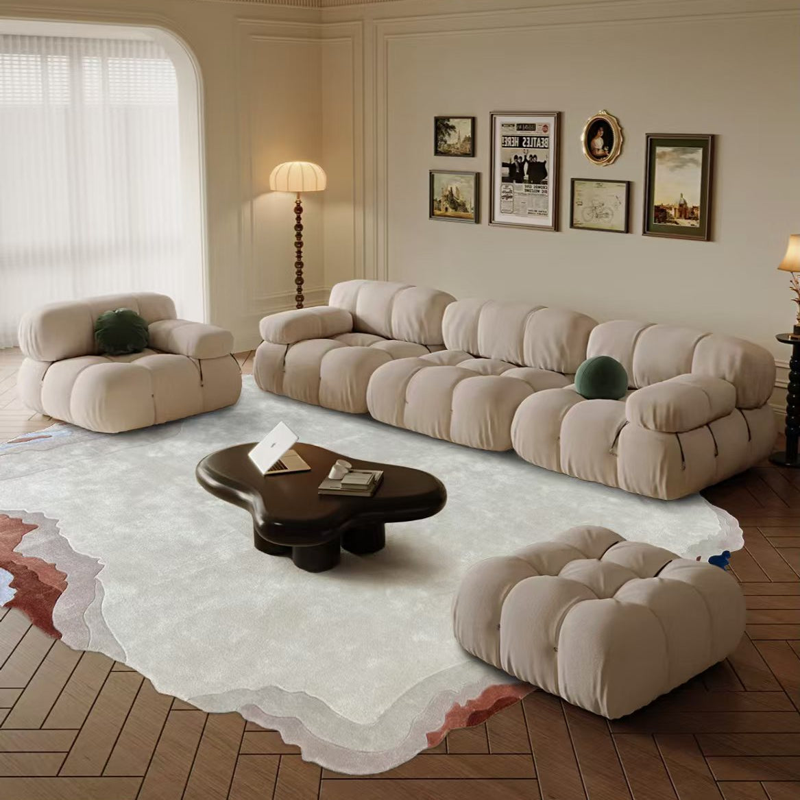 Modern art rug