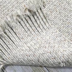 Reversible Handwoven Polypropylene Rug （SOFTY）