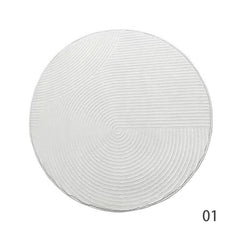 Classic Nordic-Style 3D Wilton Woven Carpet（HALFHALF）