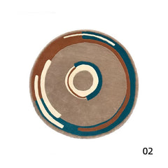 Premium Hand-Tufted Carpet（Circle）
