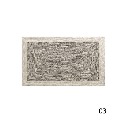 Washable Handwoven Polypropylene Rug（Wa-fu 03）