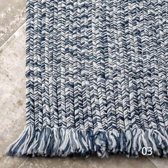Reversible Handwoven Polypropylene Rug （SOFTY）