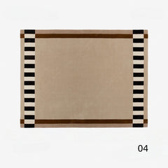 Premium Hand-Tufted Carpet（Frame Stripe）