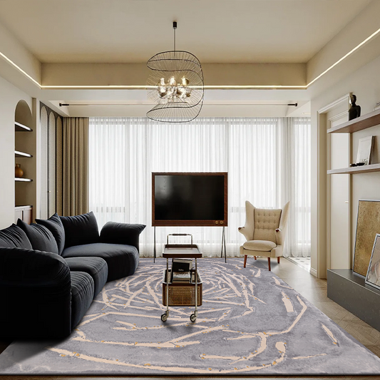 Premium Hand-Tufted Carpet（Willow Spiral）