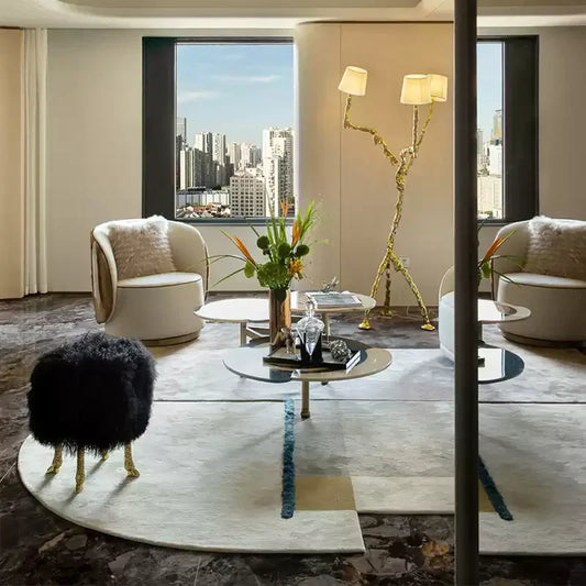 Premium Hand-Tufted Carpet（Paralle Tone）