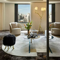 Premium Hand-Tufted Carpet（Paralle Tone）