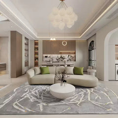 Premium Hand-Tufted Carpet（Willow Spiral）