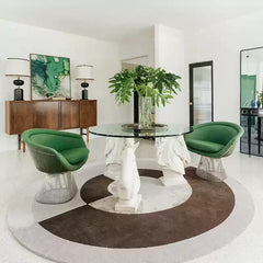 Premium Hand-Tufted Carpet（Equinox Circle）