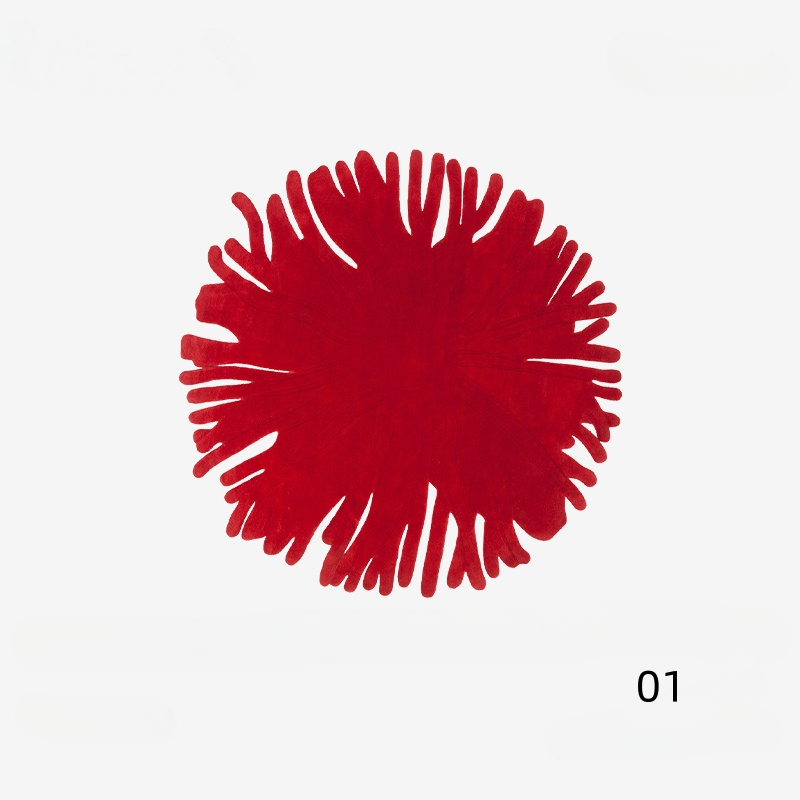 Premium Hand-Tufted Carpet（Ember Bloom）
