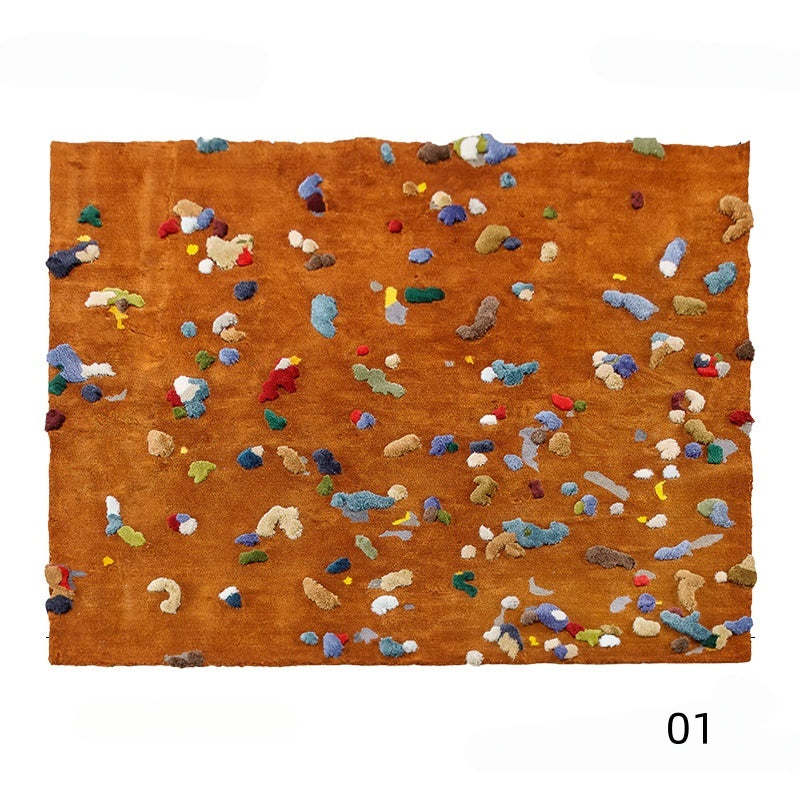 Premium Hand-Tufted Carpet（Confetti Field）