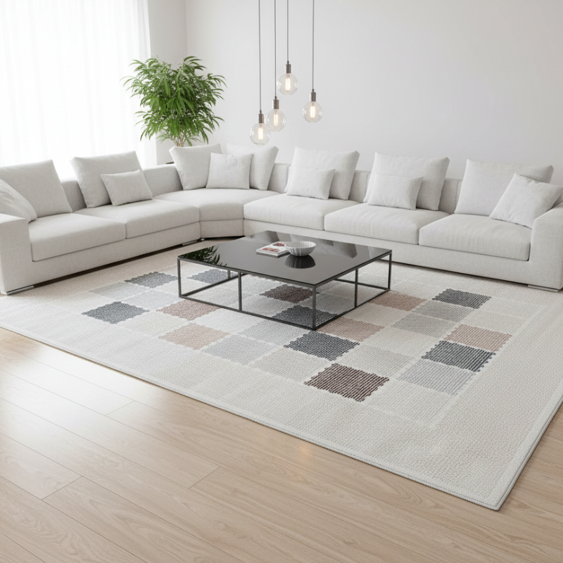 Mosaic Bloom polypropylene rug - image 13