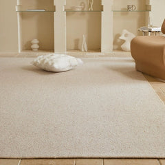 100% Natural Wool Machine-Woven Rug – Premium Quality Built to Last（Nude）