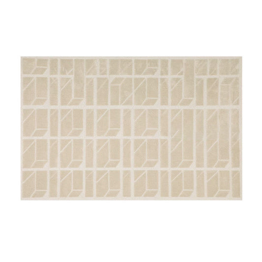 Premium Hand-Tufted Carpet（Cream Top）