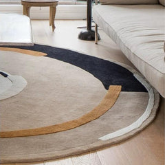 Premium Hand-Tufted Carpet（Circle）