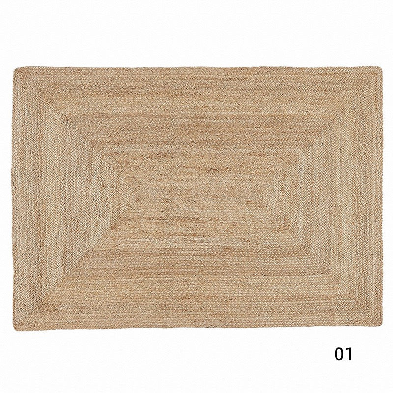 Natural Jute Rug – Summer-Friendly（19）